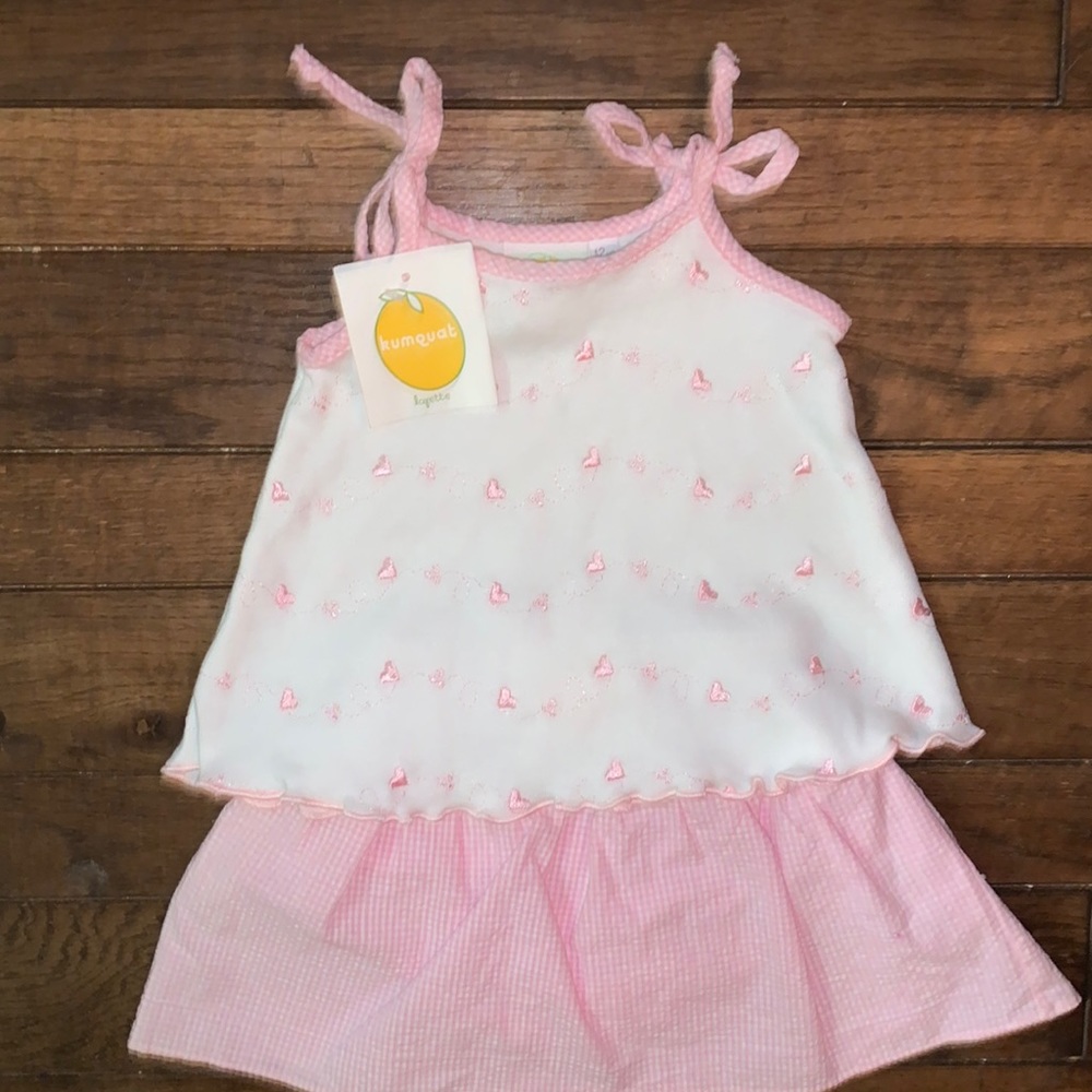 New 2pc set top and skirt